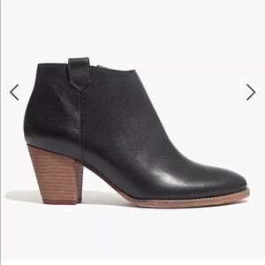 Madewell Black Ankle Boots